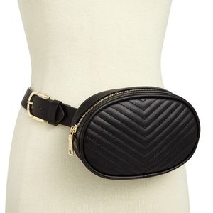 NWT Steve Madden Chevron belt bag